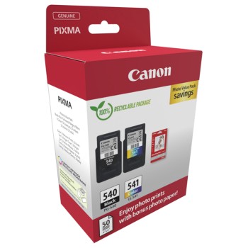 Cartuccia Multipack Canon PG 540/CL 541 + 50 fogli carta...