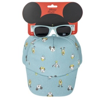 Set Cappellino con visiera + Occhiali da Sole Topolino &...