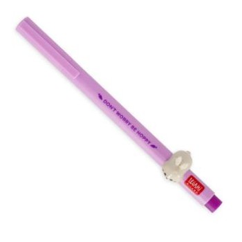 Penna Gel Lovely Friends Coniglietto Legami Inchiostro Viola