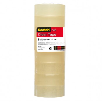 Rotolo nastro adesivo Scotch 3M 508 19mm X 33mt in ppl