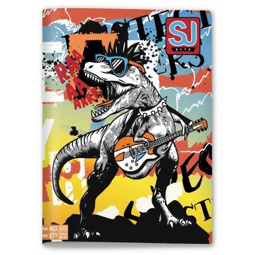 Maxi Quaderno A4 SJ Animali Boy Righe A