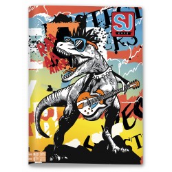 Maxi Quaderno A4 SJ Animali Boy Righe A