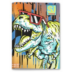 Maxi Quaderno A4 SJ Animali Boy Quadretti Medi 5mm