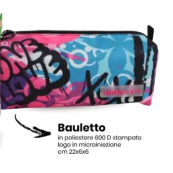 Astuccio Bauletto Girl Tinta Unita