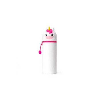 Astuccio 2 in 1 in morbido silicone Kawaii Unicorno Legami