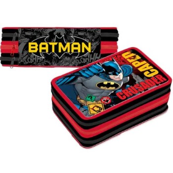 Astuccio 3 Zip Batman