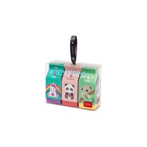 Set di 3 Gomme Profumate - Yummy Yummy