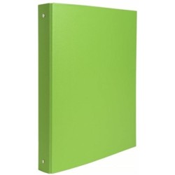 Raccoglitore a 4 anelli f.to A4 verde anice