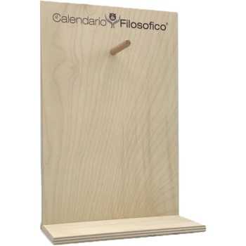 Base in legno per Calendario Filosofico 18,5x6x12cm