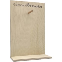 Base in legno per Calendario Filosofico 18,5x6x12cm