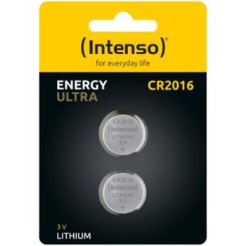Pile a Bottone Intenso CR2016 3V Lithium confezione da...