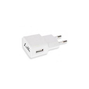 Alimentatore da muro 1 ingresso USB A bianco Lilli