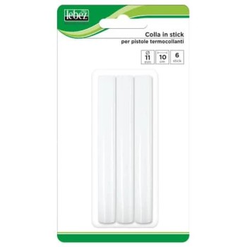 BLISTER 6 STICK COLLA A CALDO 11 MM