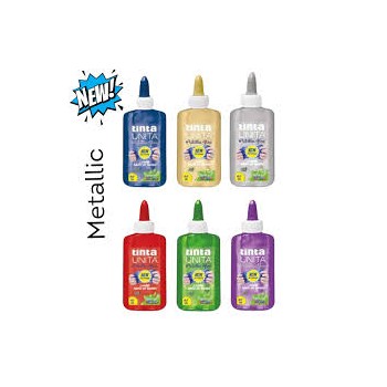 Colla Glitter 147ml Metallic Glue colori assortiti