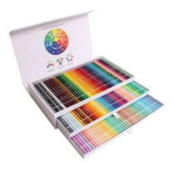 Cassettiera Pastelli Tinta Unita Magnetic Box 3 cassetti 108 Colori