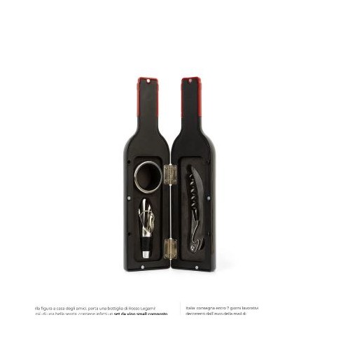Rosso Legami - Set da Vino - Small