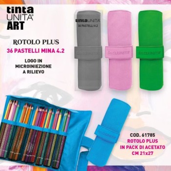 Rotolo 36 pastelli mina 4.2