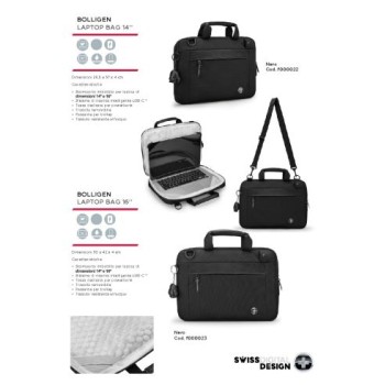 Laptot Bag 16'' Bolligen Swiss Nero
