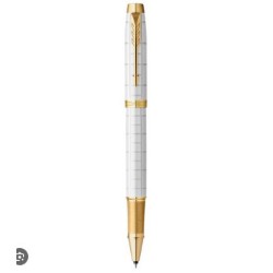 Parker Premium Pearl Gt Roller F - Bianco Perla