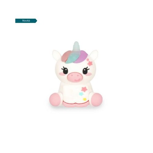 Temperino Luminoso con Contenitore - Unicorno