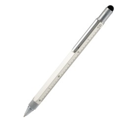 Penna a sfera Multifunzione Tool Pen punta M fusto silver Monteverde