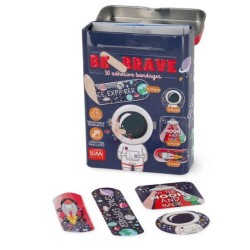30 Cerotti stampati Be brave Space