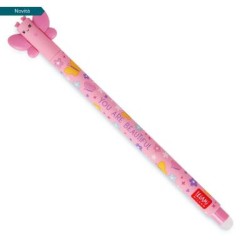 Penna Cancellabile Legami Farfalla Inchiostro Rosa Ricaricabile