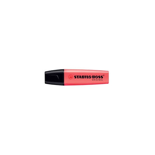 Evidenziatore Stabilo Boss rosso 70/40