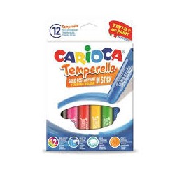 Tempera solida Temperello confezione da 12 colori