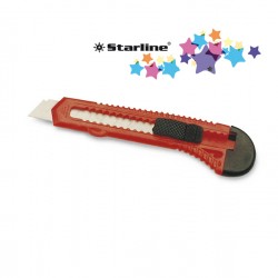 Taglierino Cutter lama 18mm con bloccalama
