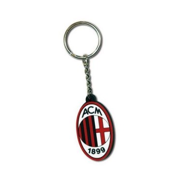Portachiavi in gomma logo Milan