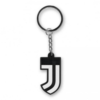 Portachiavi Juventus in Gomma con Logo Ufficiale