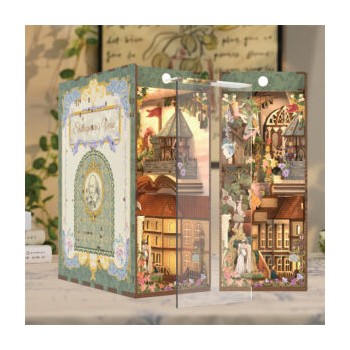 Shakespeare's Verse 3D Puzzle book nook 212 pezzi