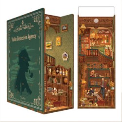 Violin Detective Agency 3D Puzzle book nook 286 pezzi