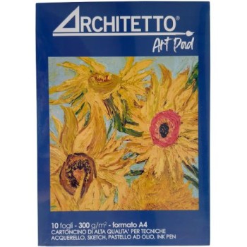 Blocco Architetto Art Pad per Acquerello A4 300g