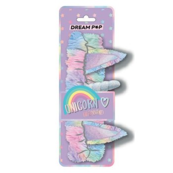 FASCIA PER CAPELLI UNICORNO TRI-COASTAL DREAMPOP