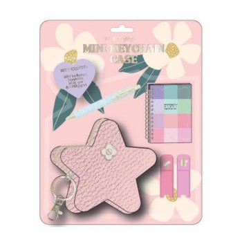 MINI PORTACHIAVI CON SET DI CARTOLERIA STELLA TRI-COASTAL