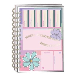 QUADERNO A5 CON SPIRALE CON NOTES ADESIVI YOU ARE BEAUTIFUL TRI-COASTAL
