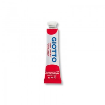 Tempera tubetto rosso carminio 12 ml