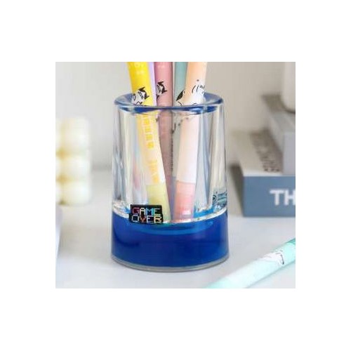 Portapenne Liquid Pencil Holder I-Total - Blu...