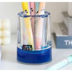 Portapenne Liquid Pencil Holder I-Total - Blu con Game Over