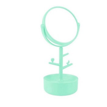 Specchio con Portagioie I-total Verde Acqua