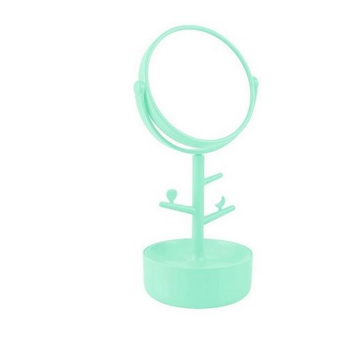 Specchio con Portagioie I-total Verde Acqua