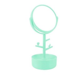 Specchio con Portagioie I-total Verde Acqua