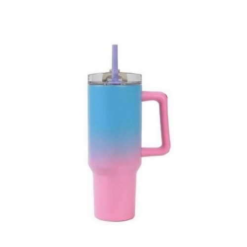 Tazza da Viaggio Termica con Cannuccia e Manico...