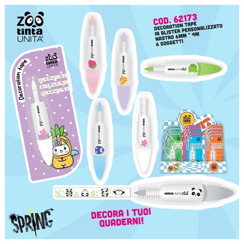 Decoration tape Fruit Collection Tinta Unita...