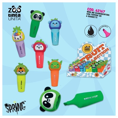 Mini Evidenziatore 3D Mini Me Fruit Collection...