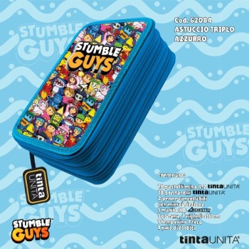 AStuccio 3 Zip Stumble Guys Azzurro