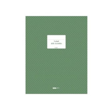 Registro Verbali Assemblee 310x245mm 96 fogli