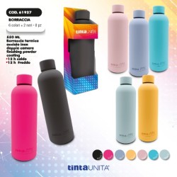 Borraccia Termica 550 ml Soft Touch Tinta Unita Excellent